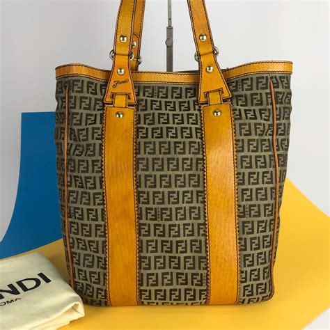 fendi tascge|authentic Fendi tote.